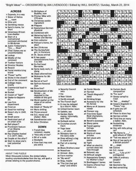 Today&39;s puzzle is listed on our homepage along with all the possible crossword clue solutions. . The slightest bit crossword